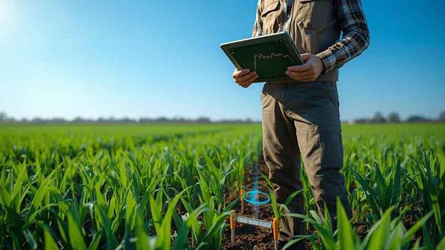 Data from soil sensors