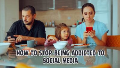 how to stop being addicted to social media