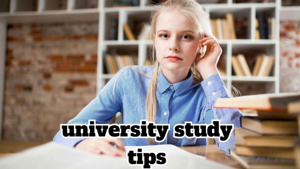 university study tips