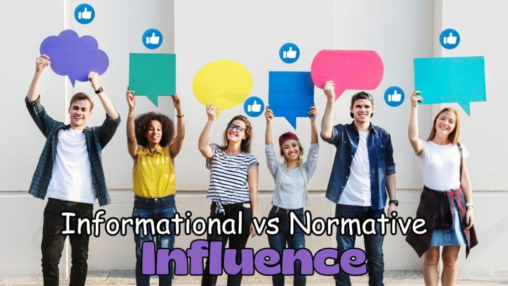 Informational vs normative influence