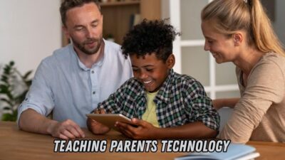 Teaching parents technology