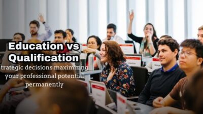 education vs qualification
