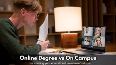 online degree vs on campus