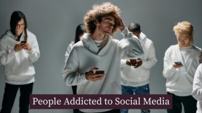 people addicted to social media