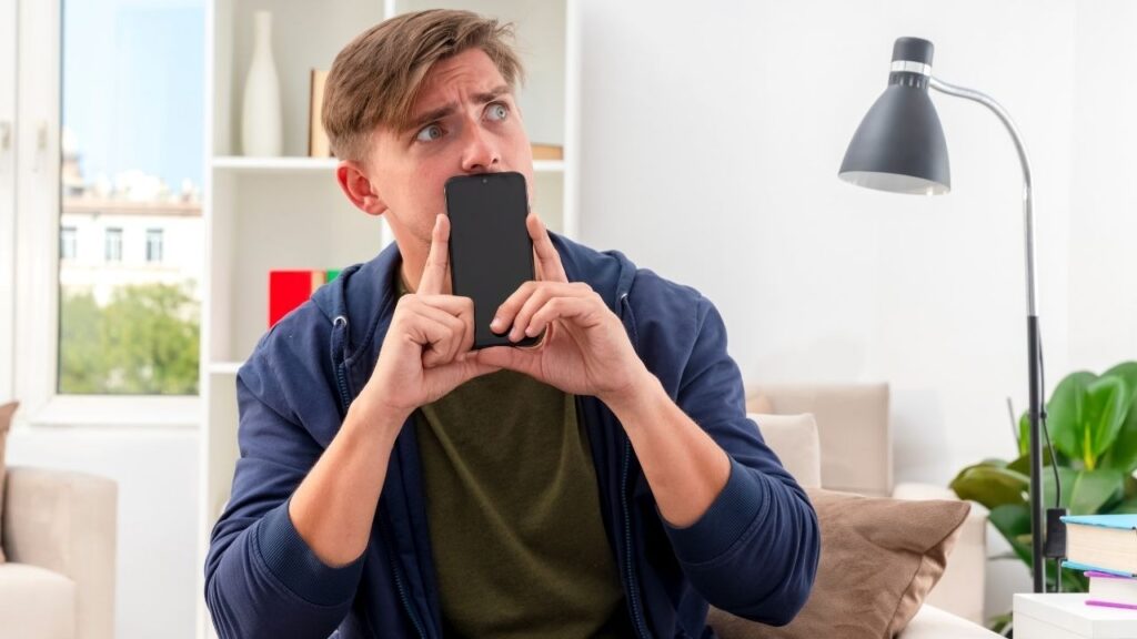 Practice the phone pause